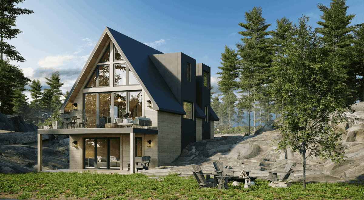 Scandinavian A-Frame